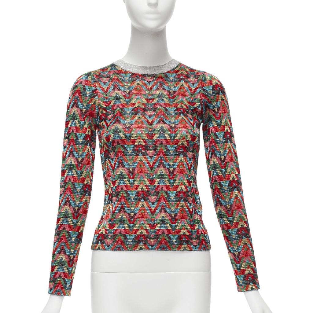 Valentino Garavani Colorful Lurex Sweater