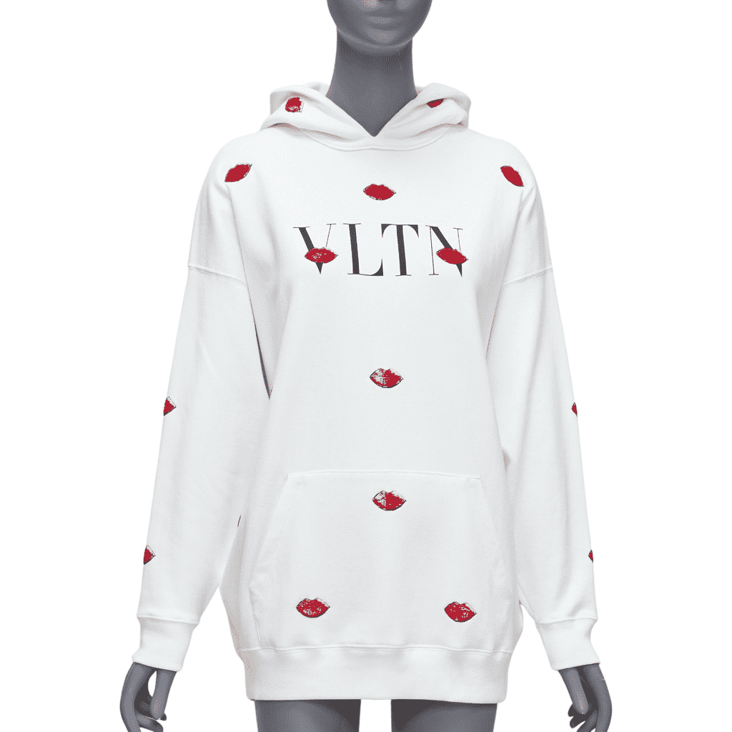 Valentino Garavani Sequin Lips Hoodie