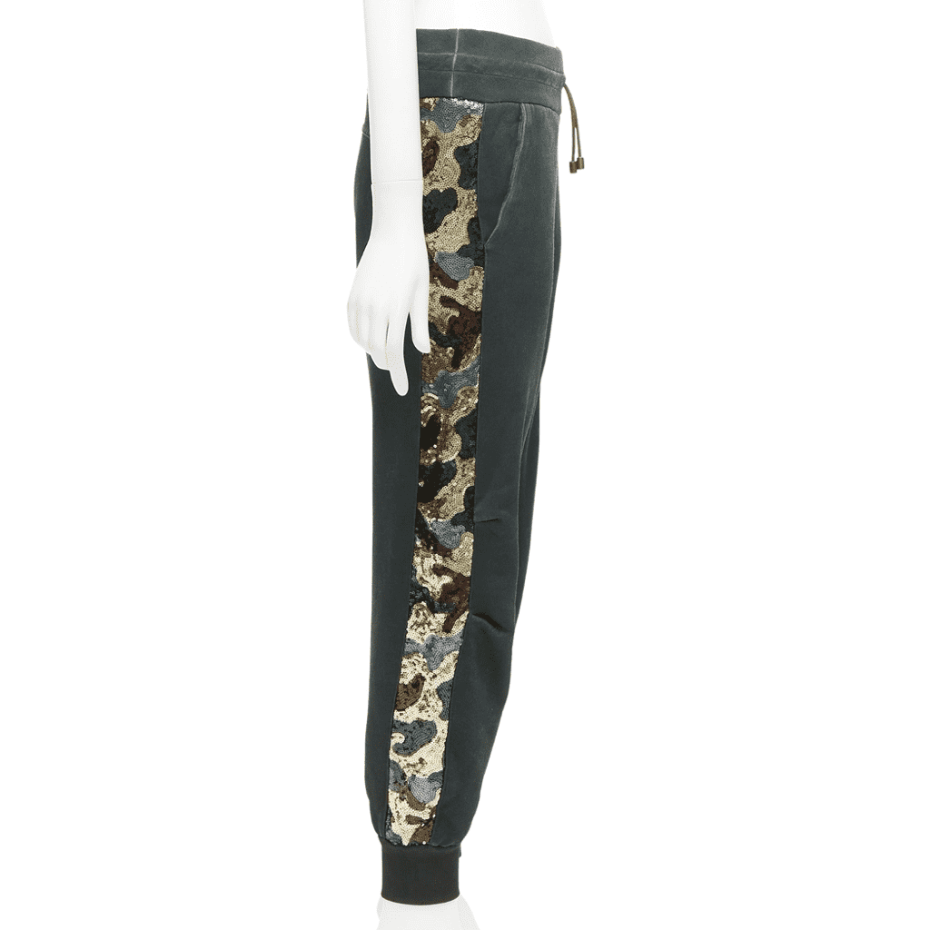 Mr & Mrs Italy Camo Sequin Joggers