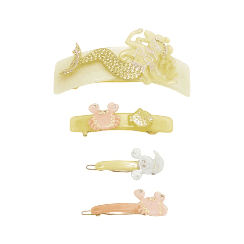 Unsigned / متعددة Mermaid Hair Clips
