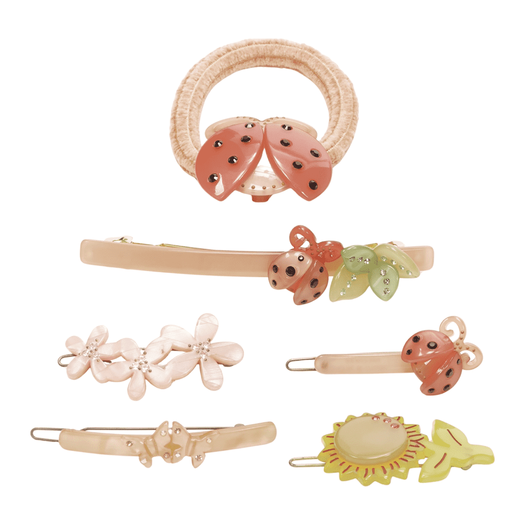 Unsigned / متعددة Beetle Hair Clips