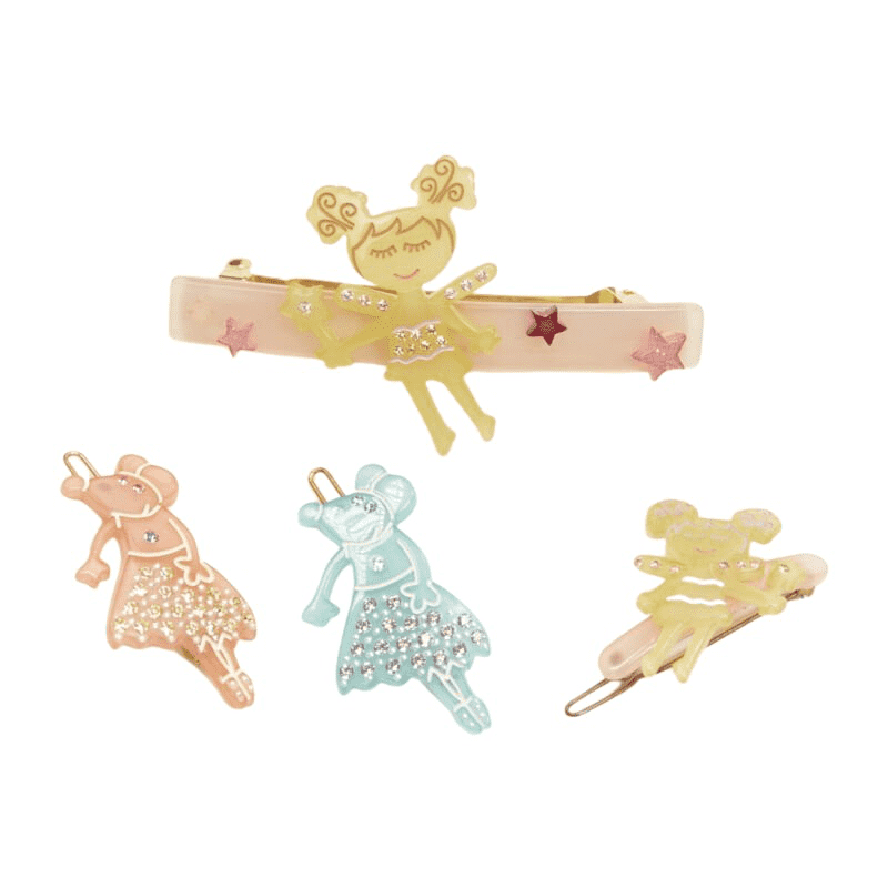 Unsigned / متعددة Fairy Hair Clips