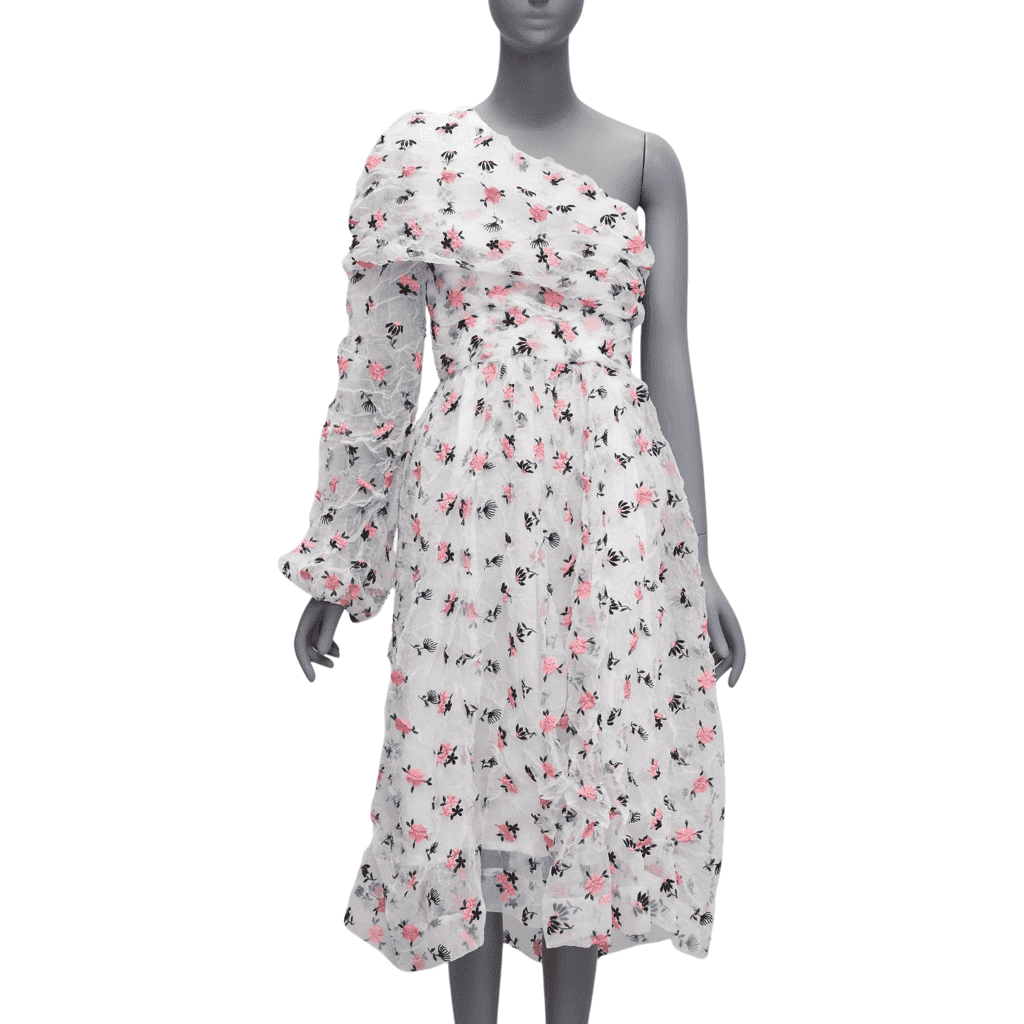 Anais Jourden Floral Embroidery Dress