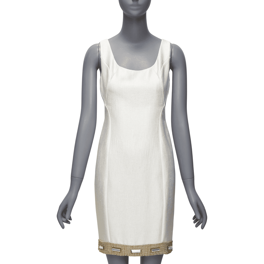 Versace Beaded Hem Dress