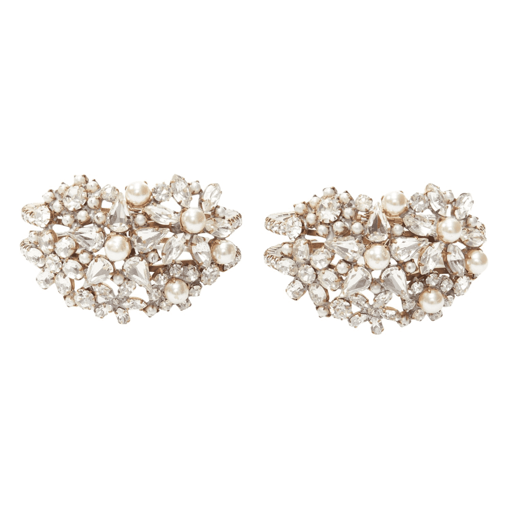 Meadham Kirchhoff Czech Crystal Double Bangle