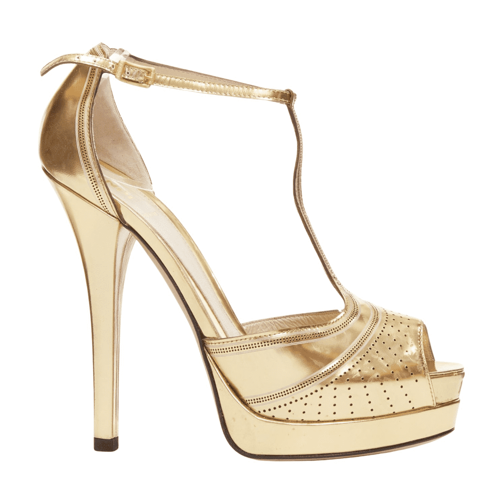 Fendi Flo T-Strap Platforms