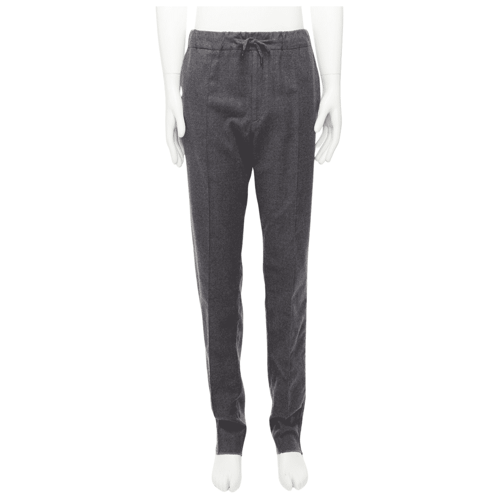 Fendi Grey Wool Pants
