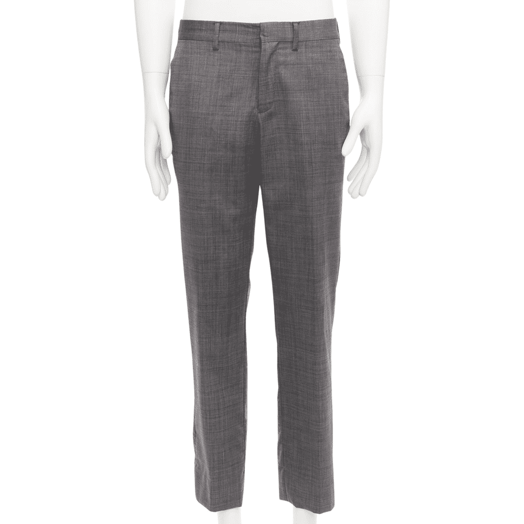 Versace Checkered Cotton Pants