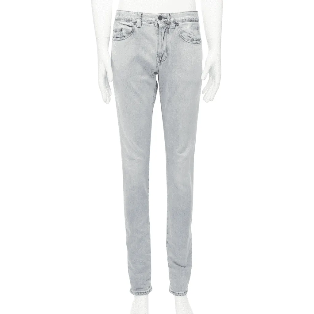 Saint Laurent D02 M/SK-LW Blue Cotton Never worn - Front View