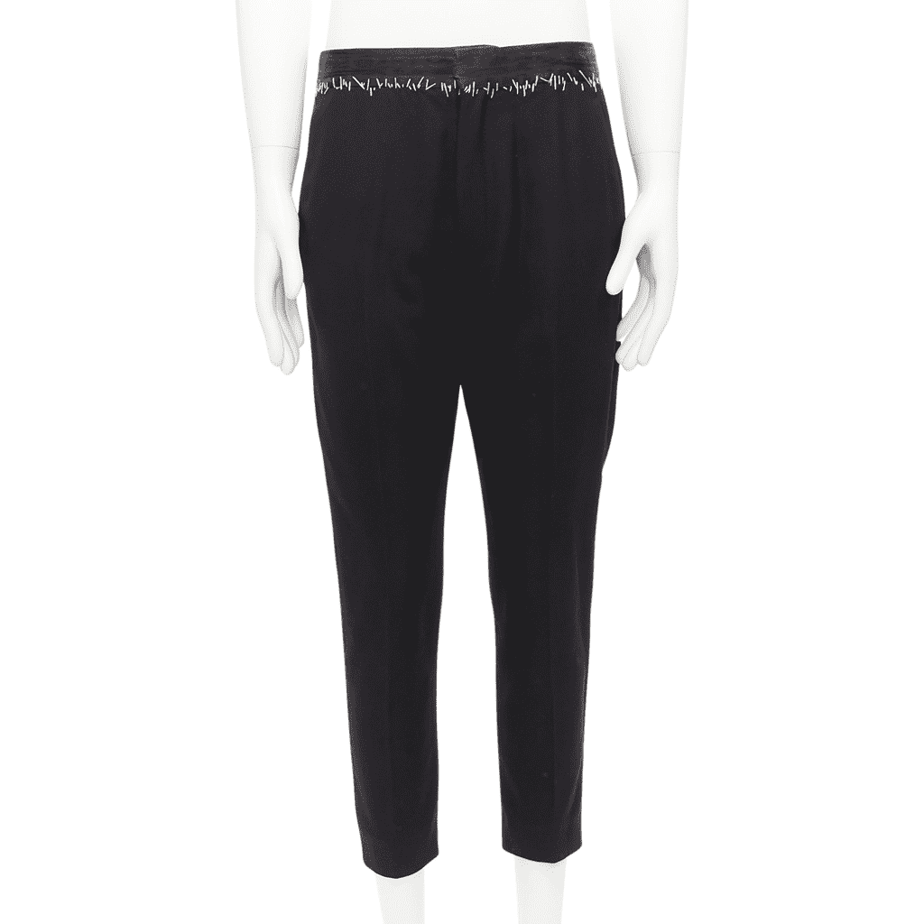 Haider Ackermann Topstitch Wool Pants