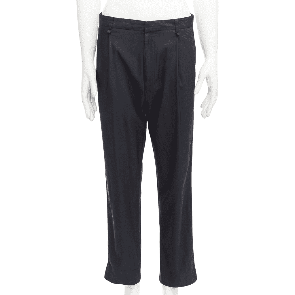 Lanvin Tapered Pleat Pants