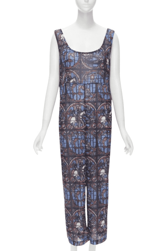 Comme Des Garcons Stained Glass Jumpsuit
