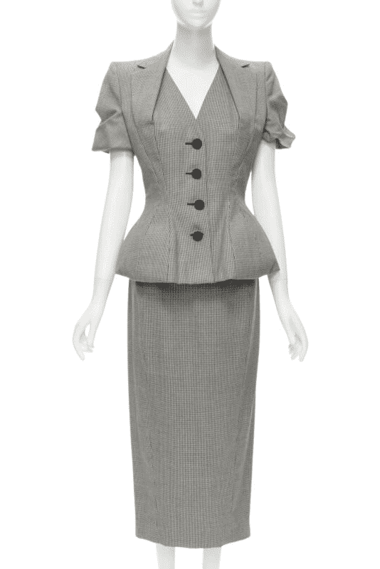 John Galliano Houndstooth Jacket