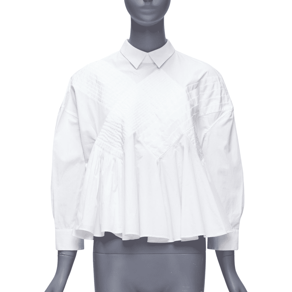Viktor & Rolf Pleated Flare Shirt