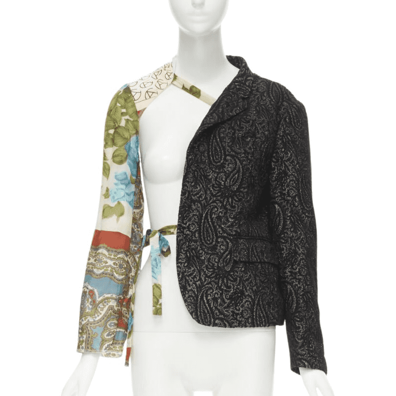 Comme Des Garcons Scarf Sleeve Jacket