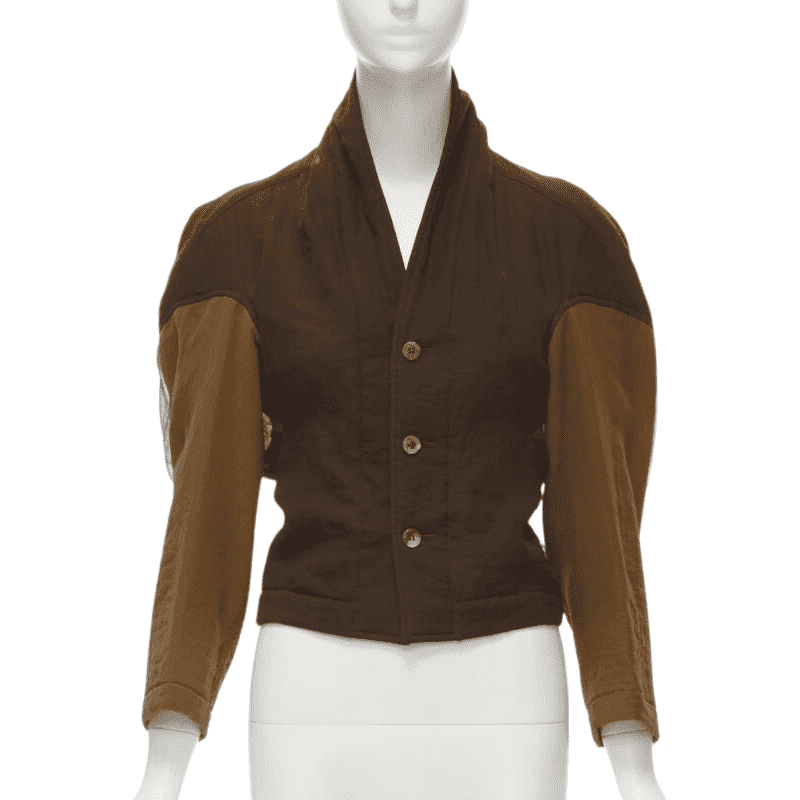 Comme Des Garcons Colorblock Collar Jacket