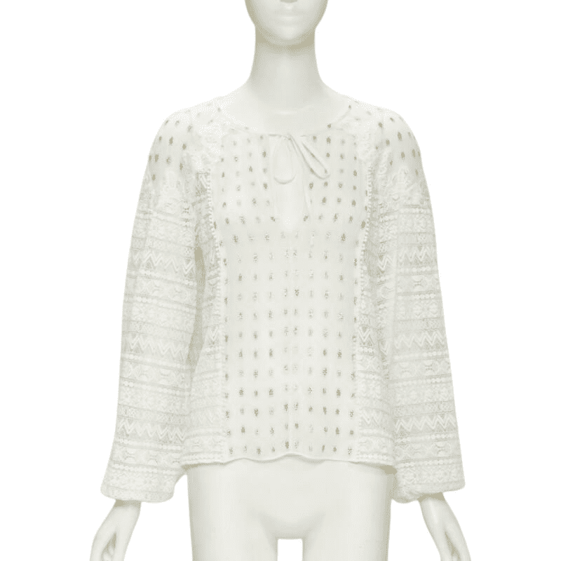 Temperley London Crochet Lace Top