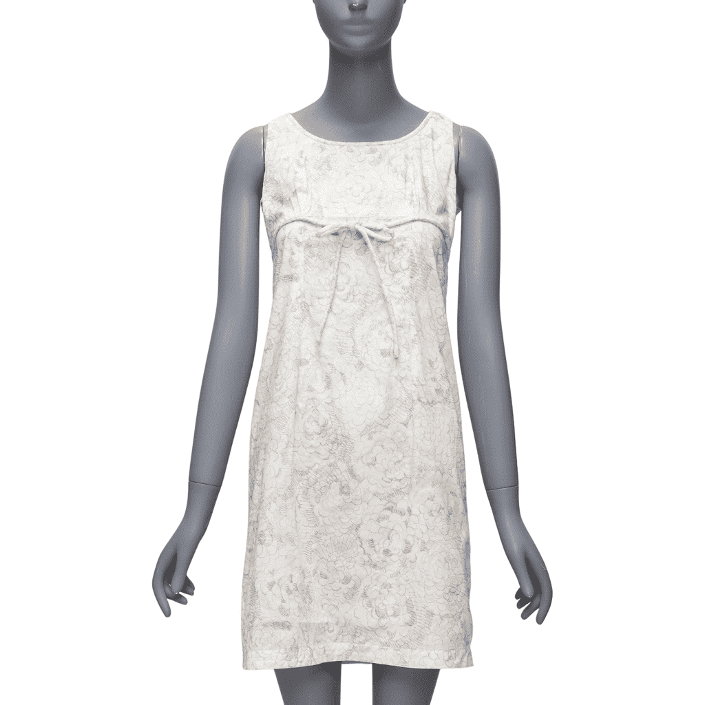 Chanel Camellia Bow Dress