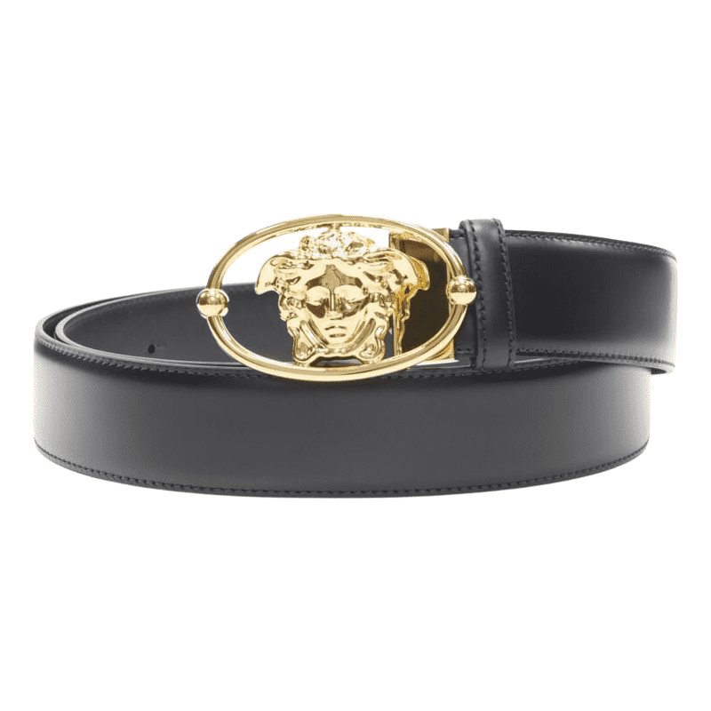 Versace Medusa Insignia gold belt