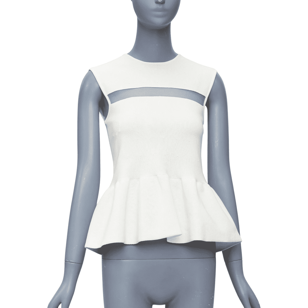 Giambattista Valli Sheer Panel Top