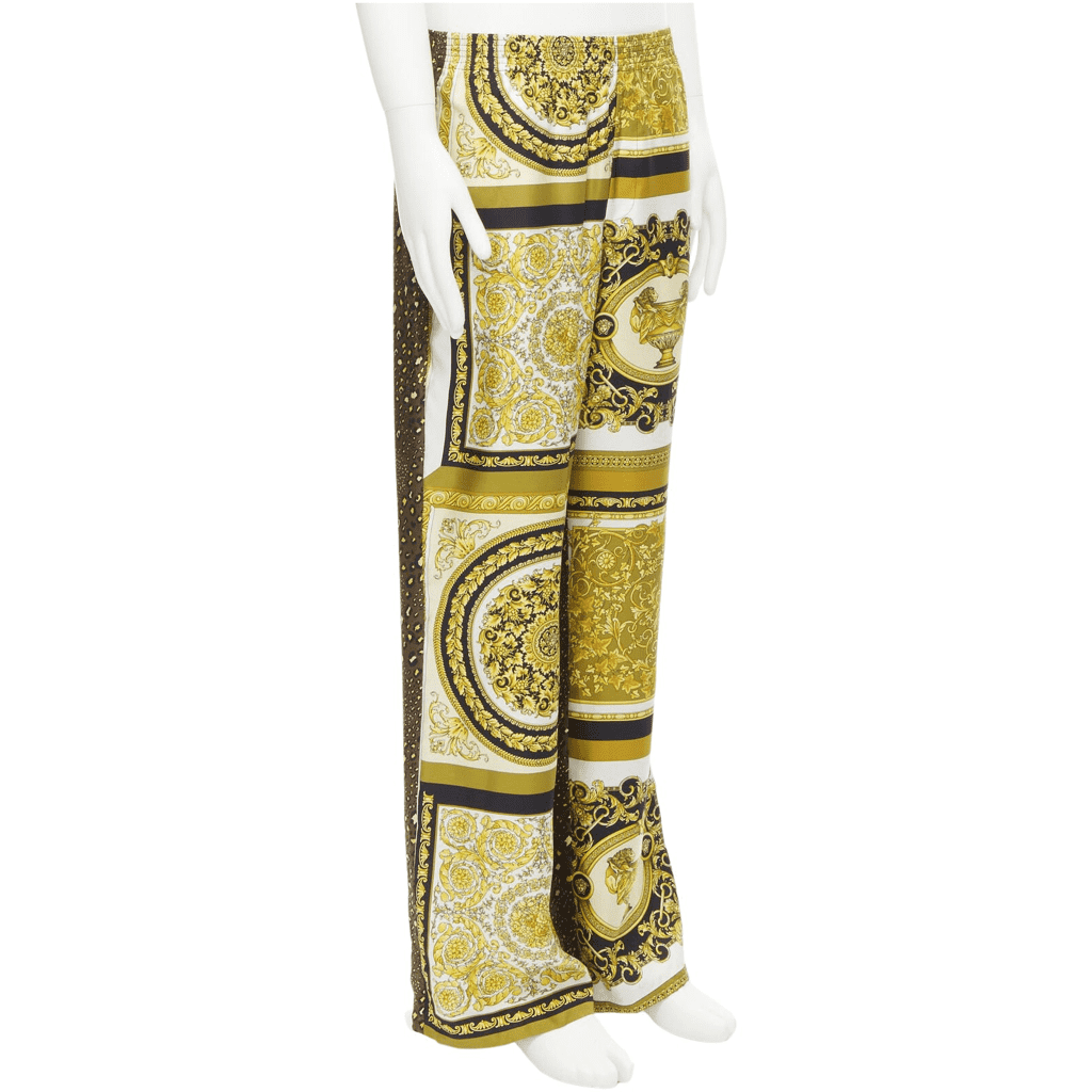 Versace Baroque Leopard Pants