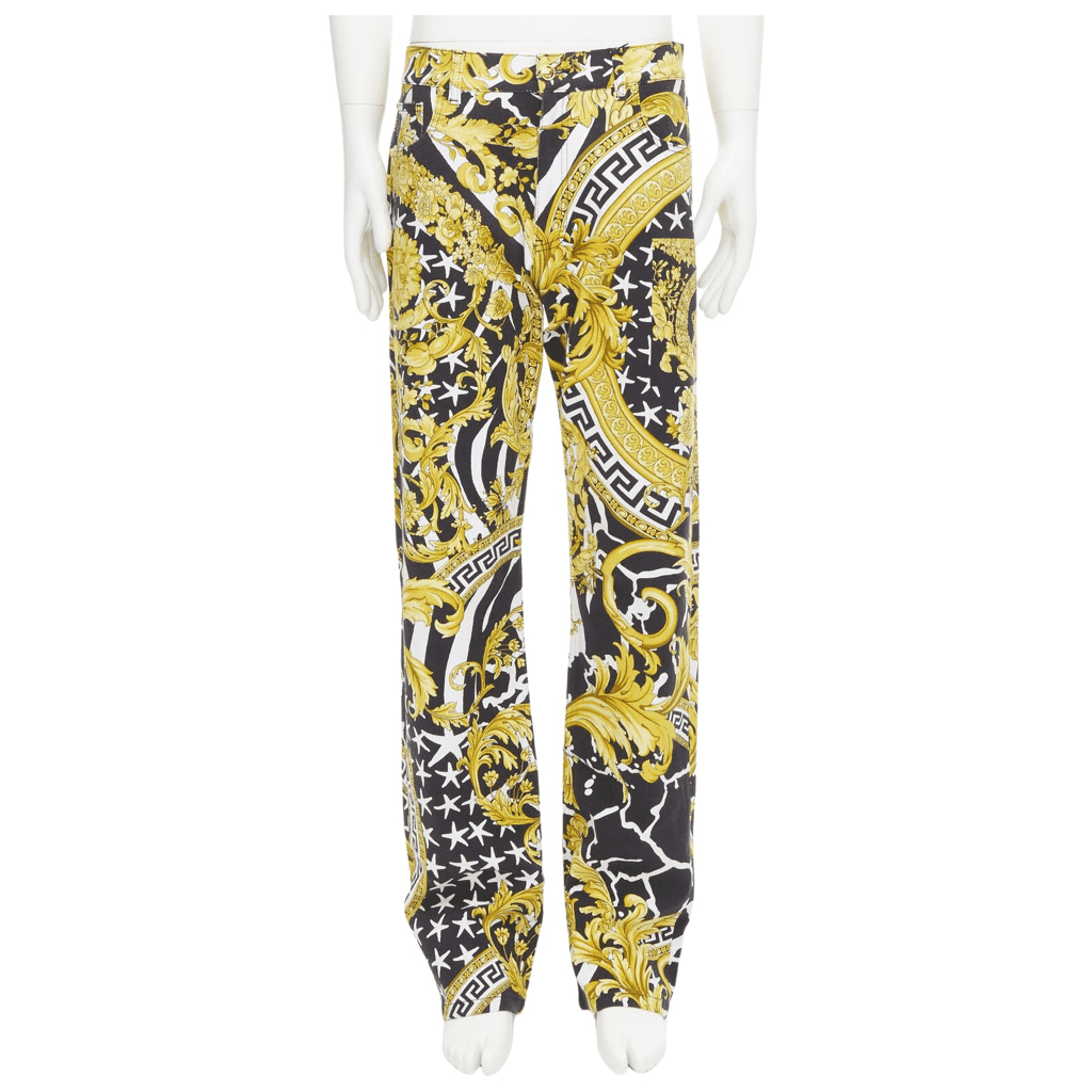 Versace Savage Stud Jeans