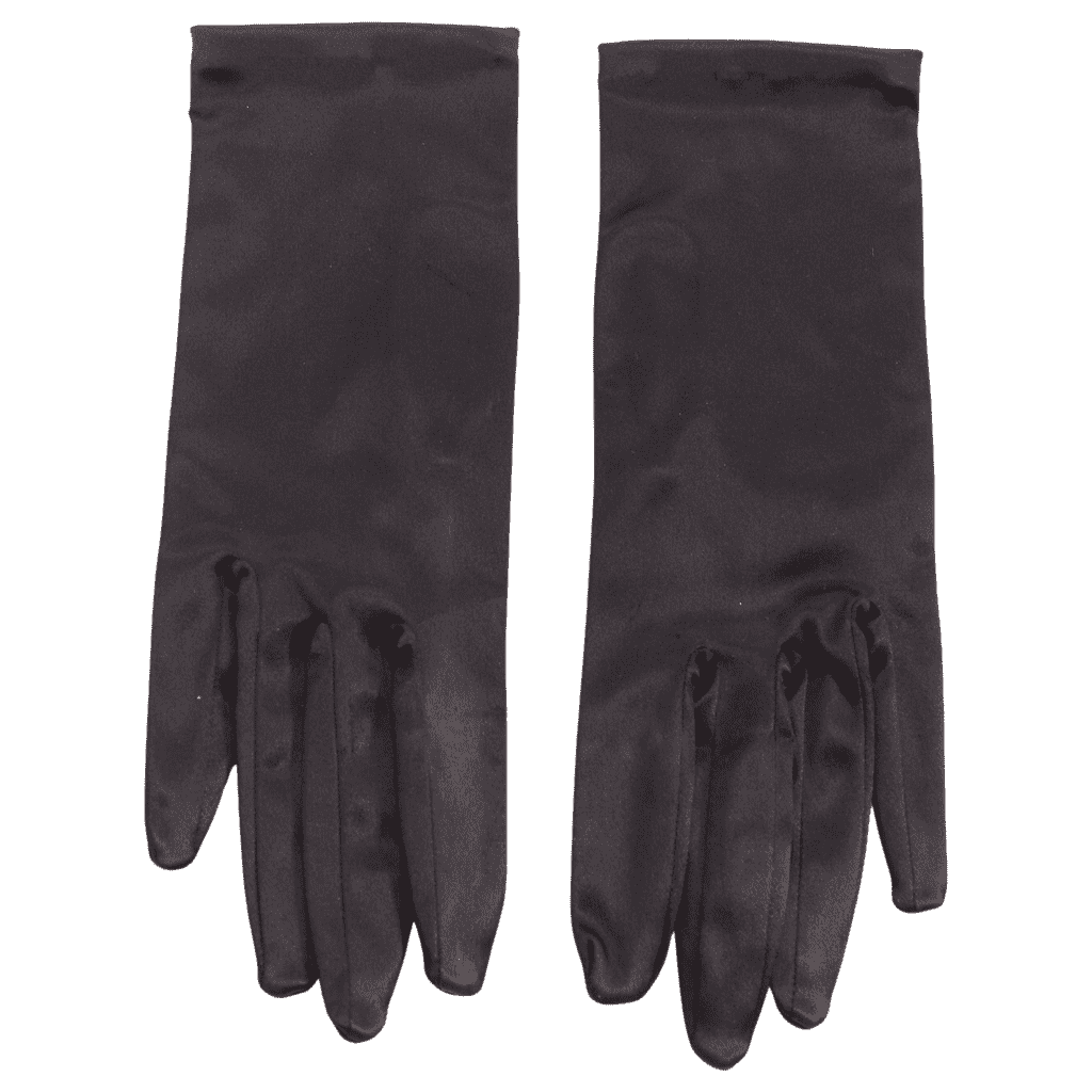 Giorgio Armani Cuff Satin Gloves