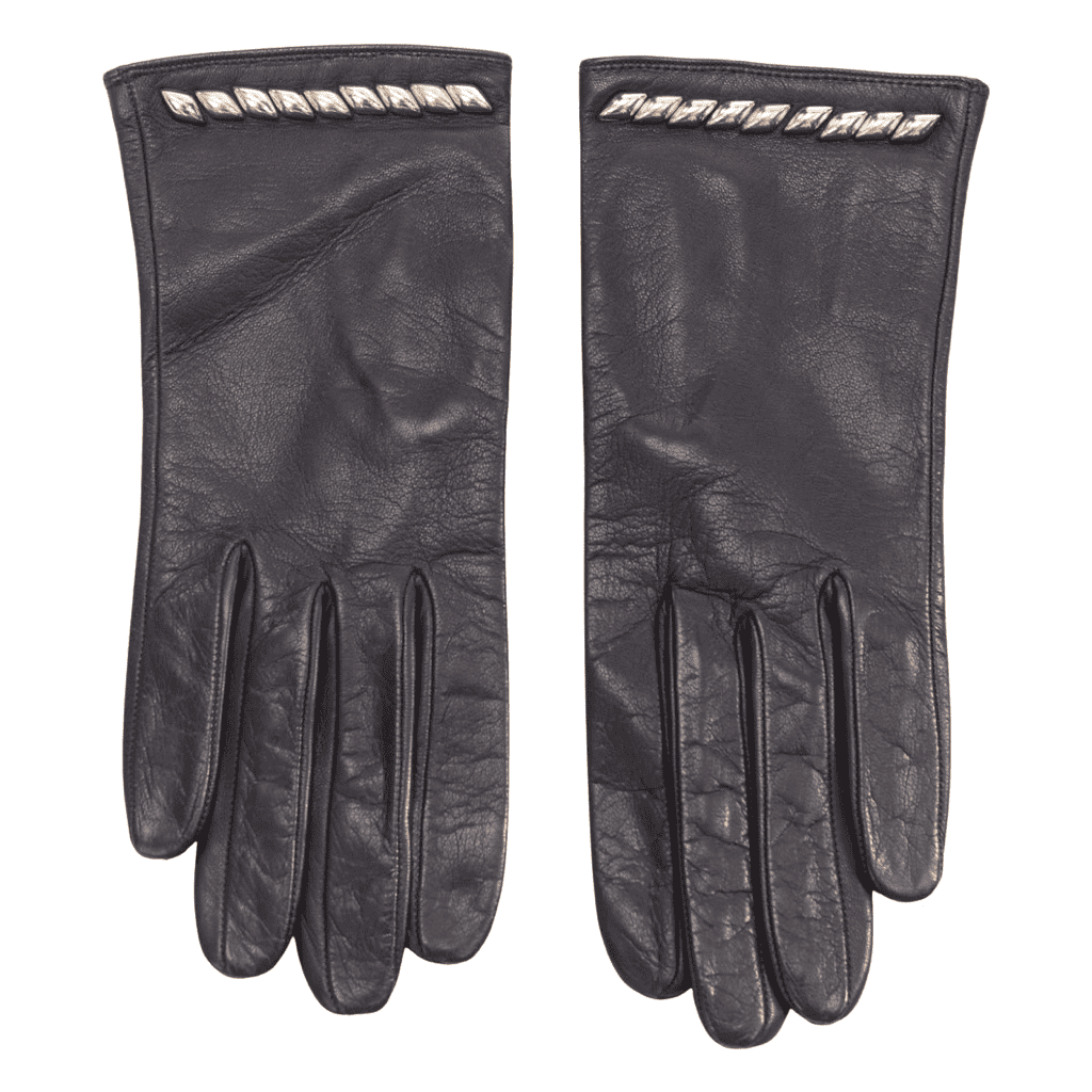 Louis Vuitton Suede Topstitch Gloves