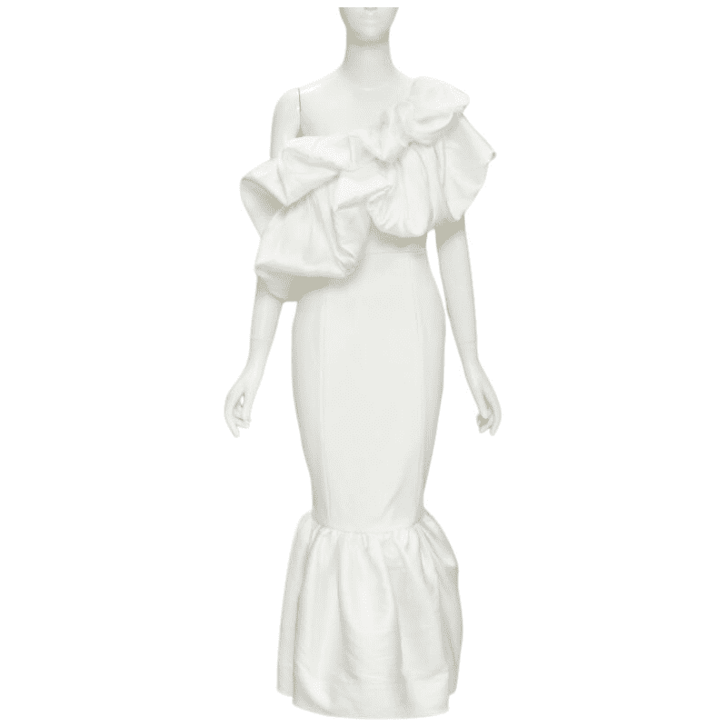 Solace London Cascade Flounce Dress