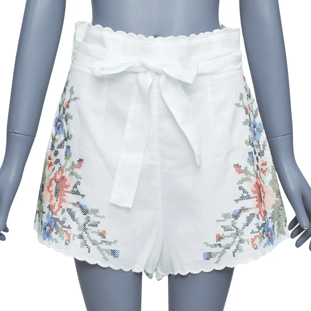 Zimmermann Juliette White Linen Very good - Front View