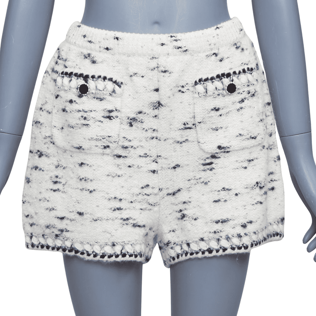 Chanel Tweed Knit Shorts