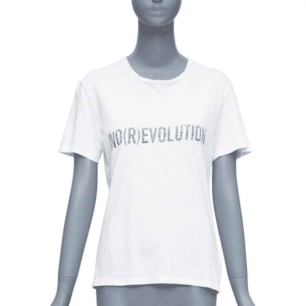 Dior Dio(r)evolution Tee Beige Cotton Good - Front View