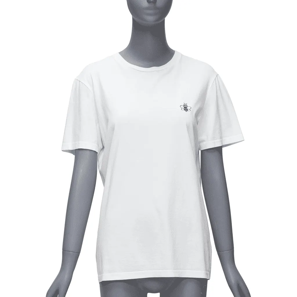 Dior Cross Eye T-Shirt White Cotton Never worn - Front View