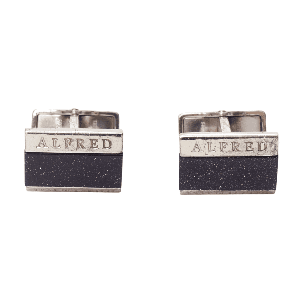 Alfred Dunhill Blue Glitter Cufflinks