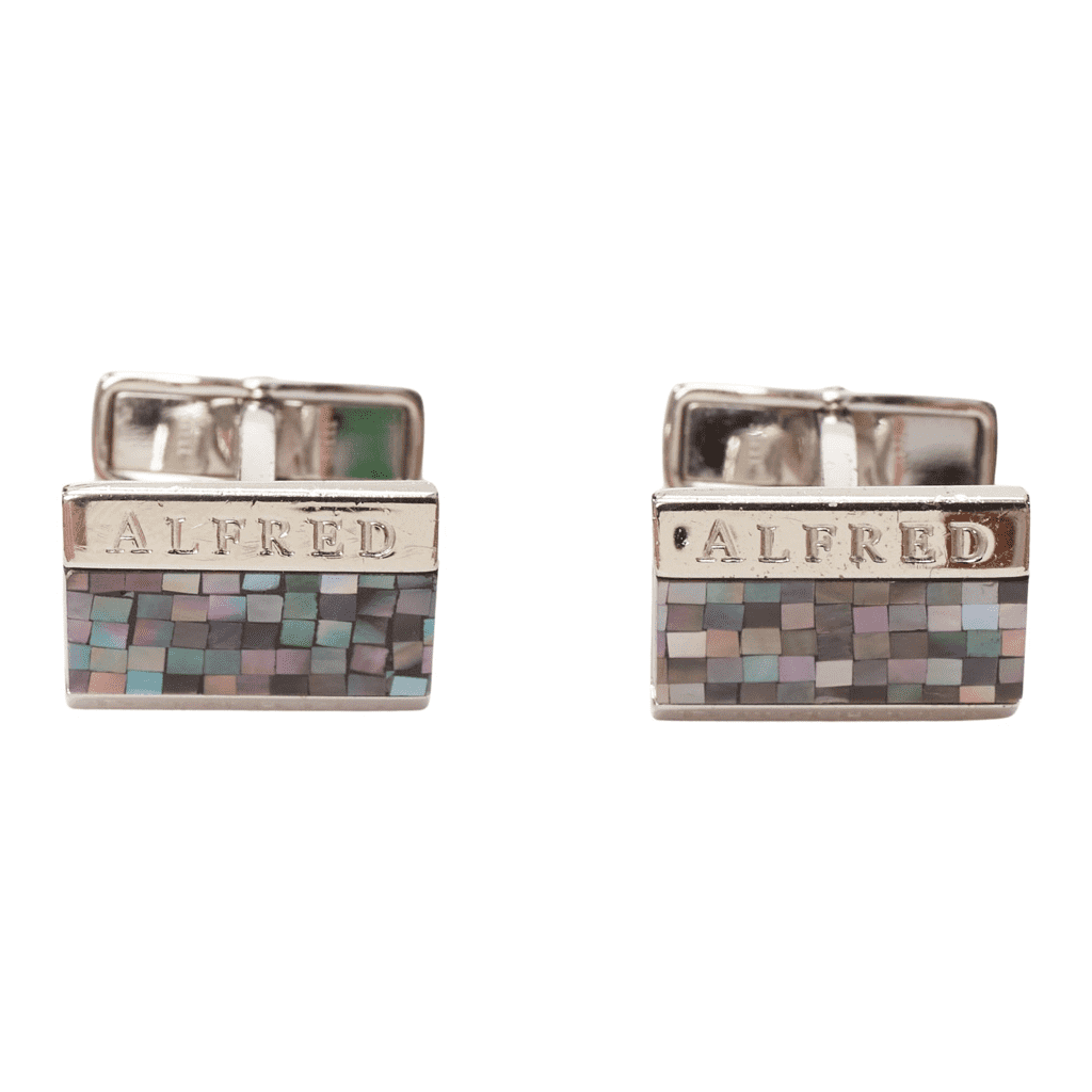 Alfred Dunhill Mosaic Tile Cufflinks