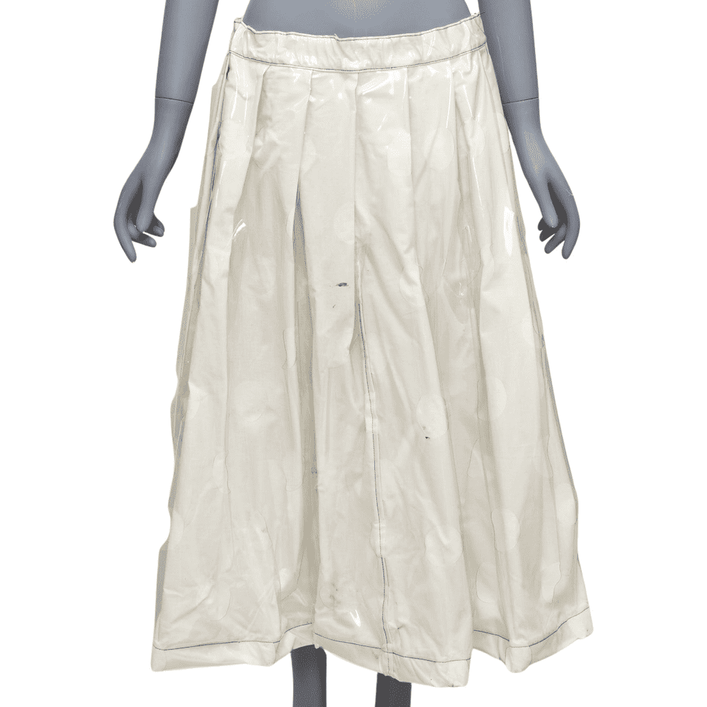 Comme Des Garcons Laminated Canvas Skirt