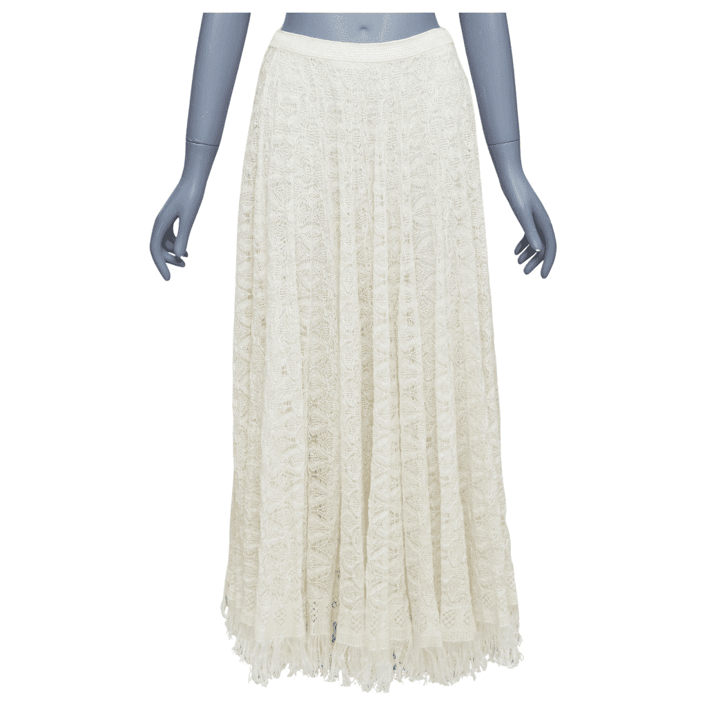 Dior Lace Knit Skirt