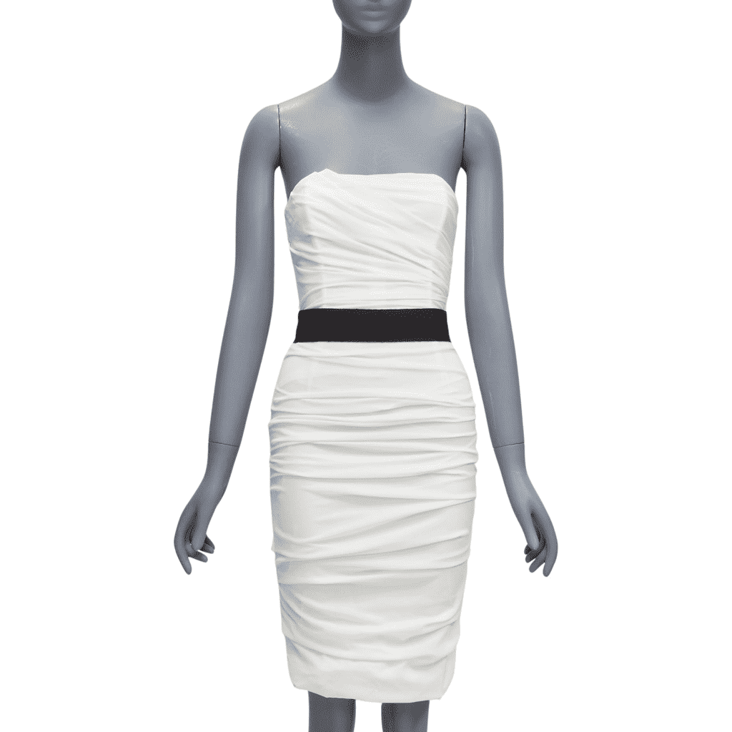 Dolce & Gabbana Ruched Corset Dress