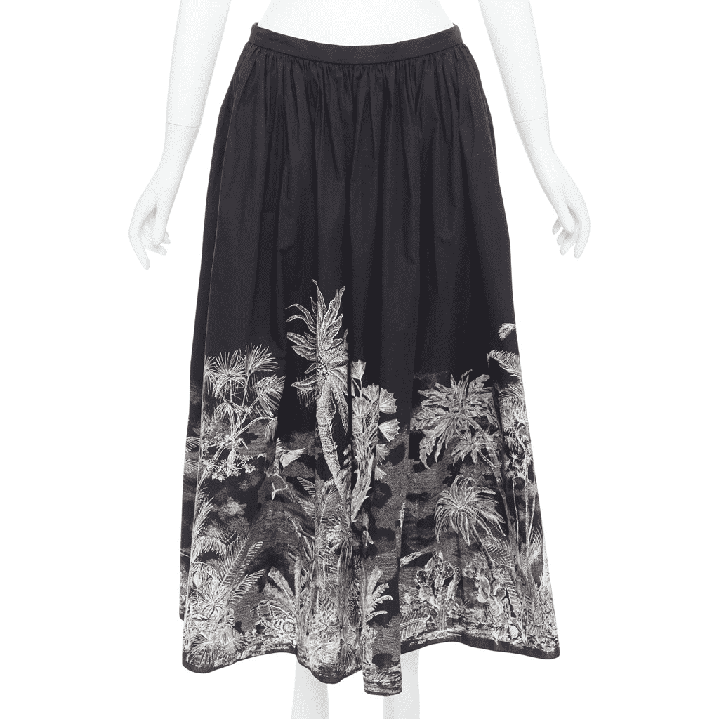 Dior Jungle Elastic Skirt
