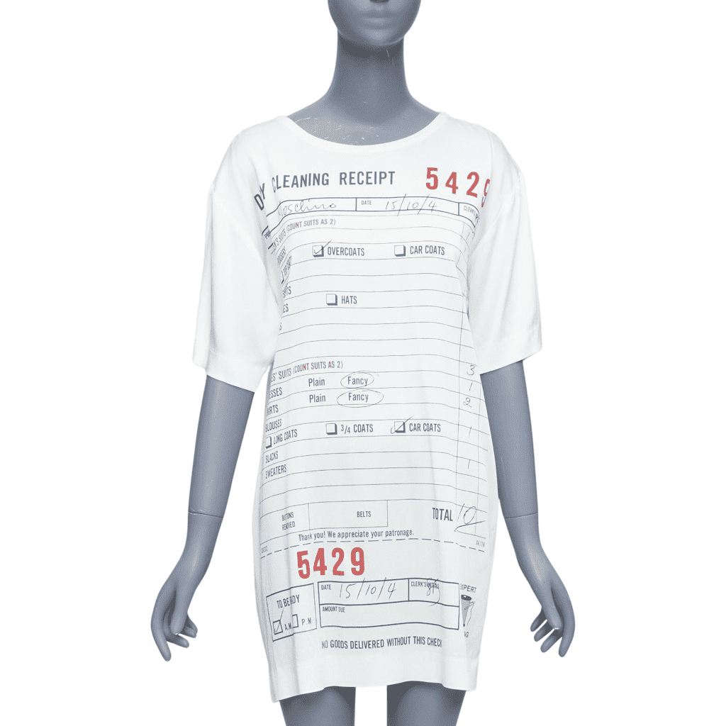 Moschino Receipt Print Dress