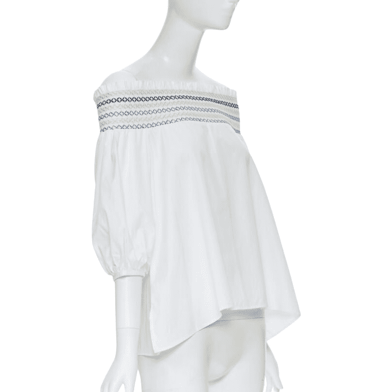 Peter Pilotto Embroidery Puff Top