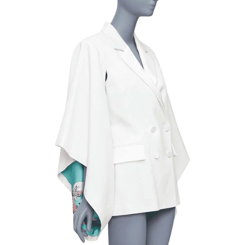 Racil Satin Tuxedo Jacket