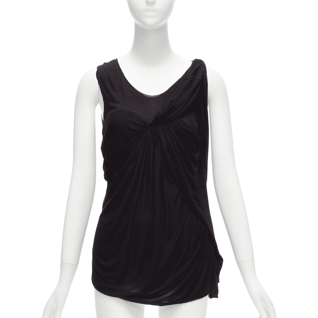 Lanvin Draped Scoop Tank