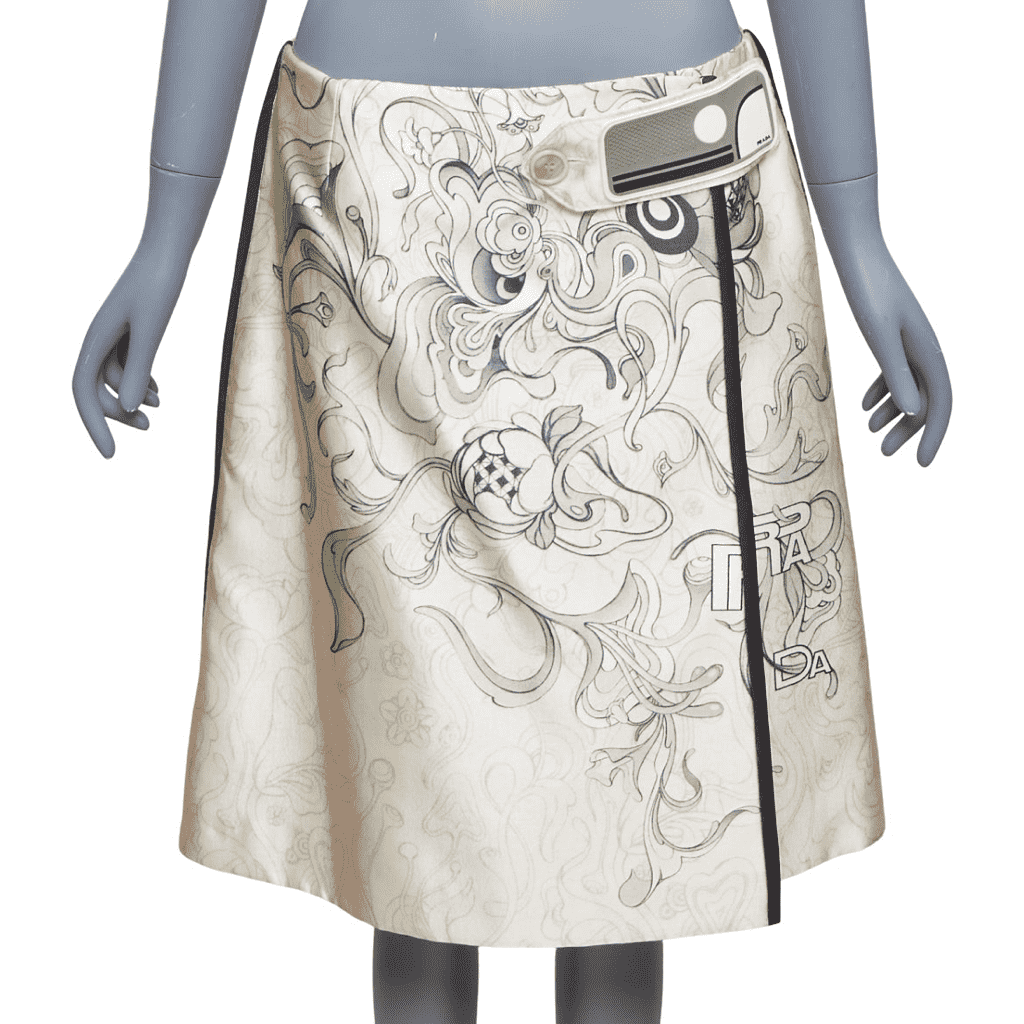 Prada Fairy Print Skirt