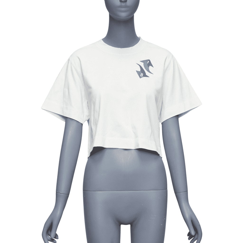 Off-white Embroidered Logo Tee