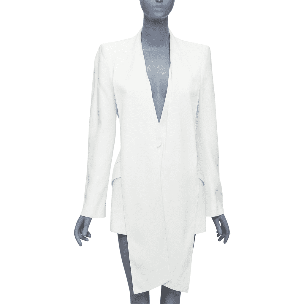 Alexander Mcqueen Silk Panel Blazer