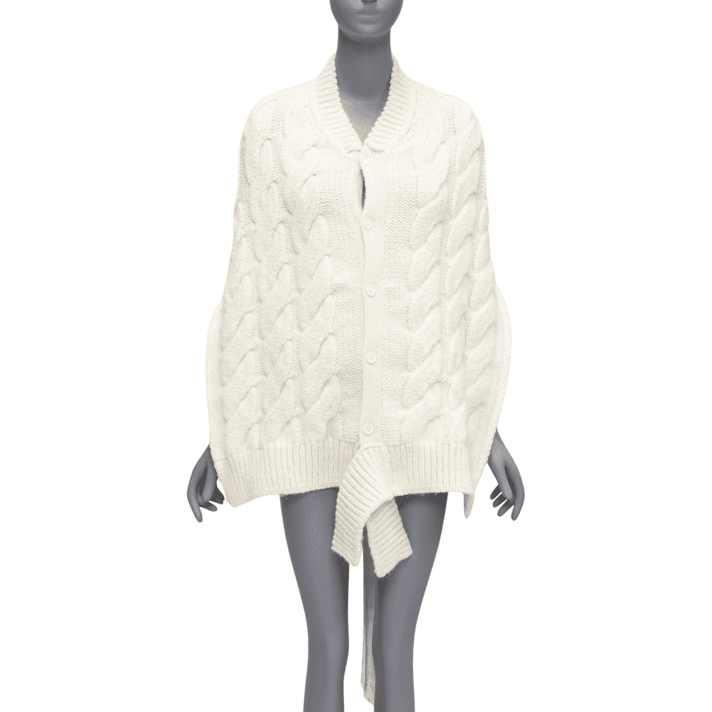 Simone Rocha Ribbon Tie Cable Top