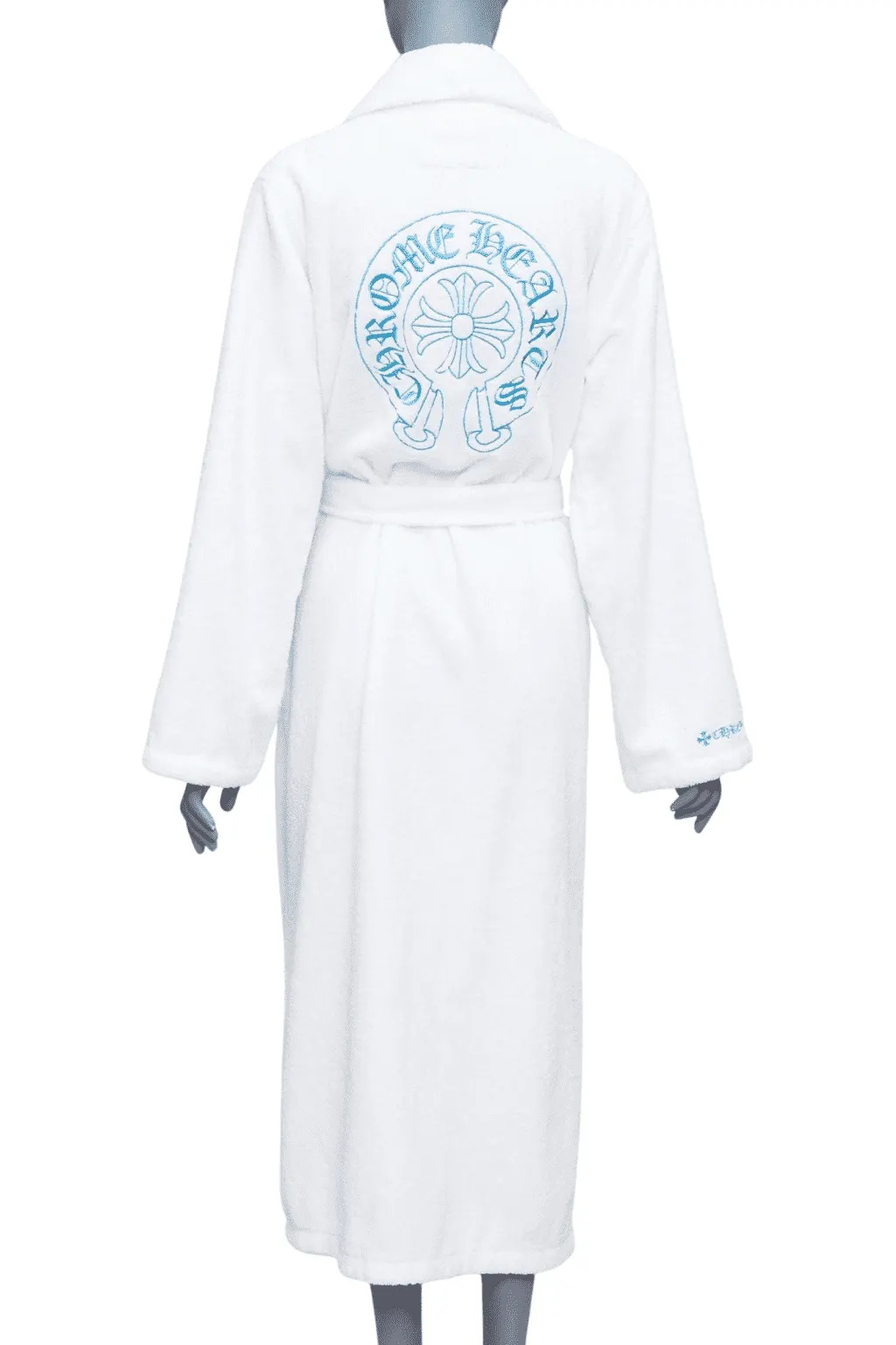 Chrome Hearts White Logo Robe White Cotton Very good - Front View