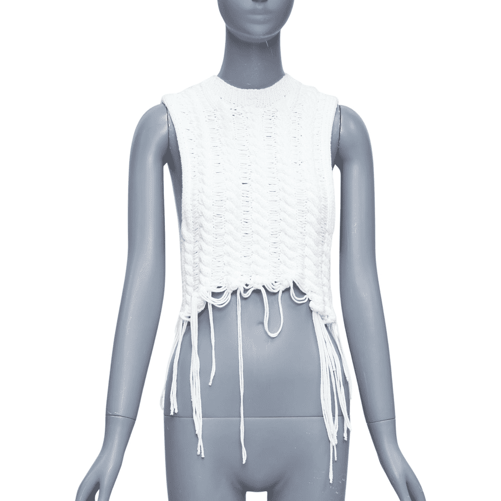 Ann Demeulemeester Distressed Vest