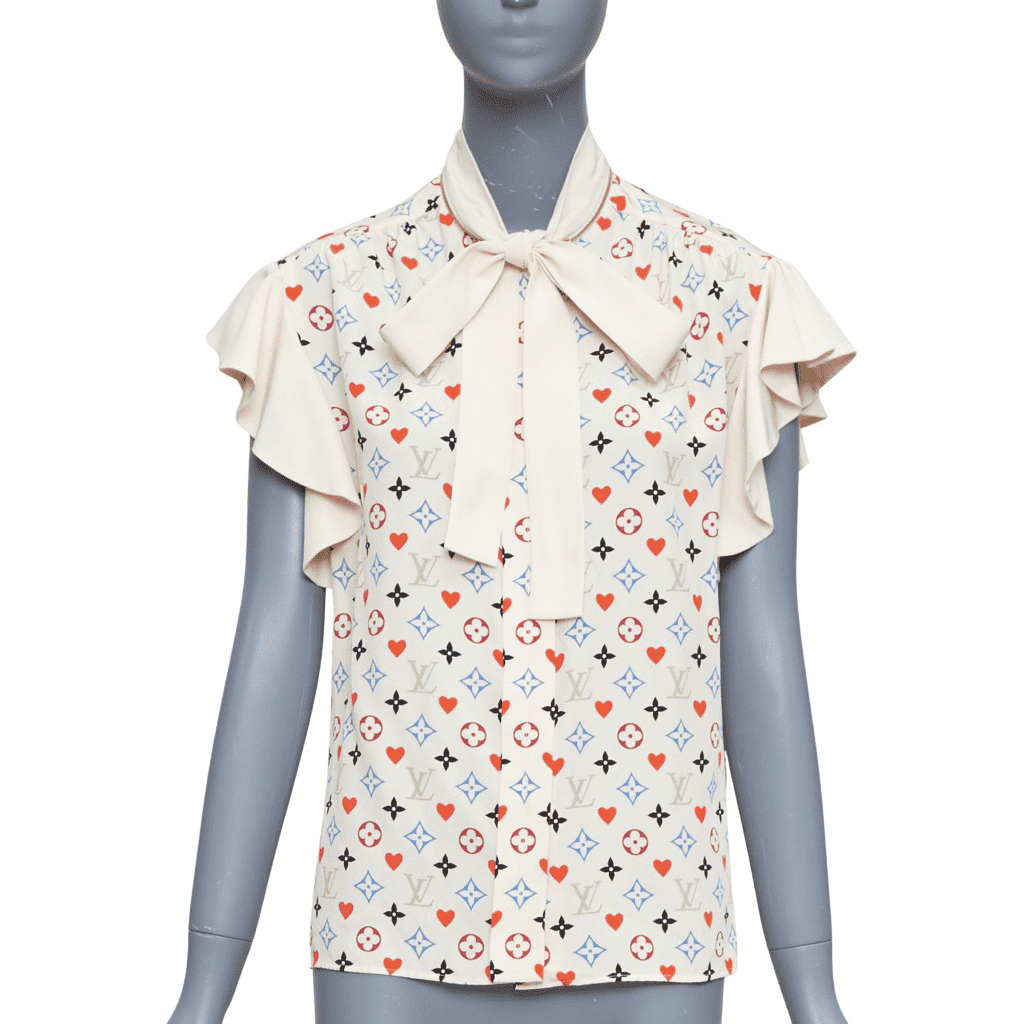 Louis Vuitton LV Ruffle Blouse